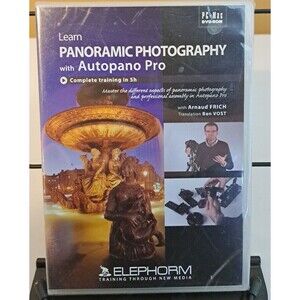 Elephorm PC DVD-Rom Learn Panoramic Photography Autopano Pro W/ Arnaud Frich